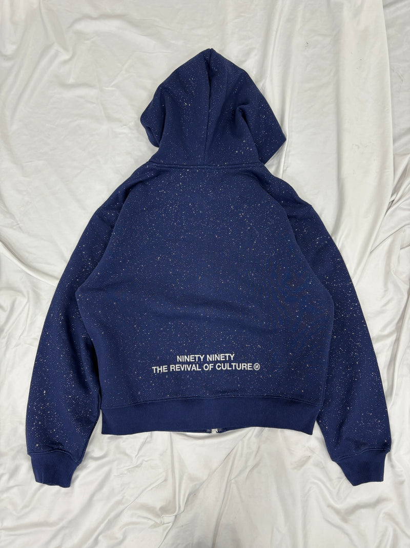 OG Logo Glitter Zip Hoodie