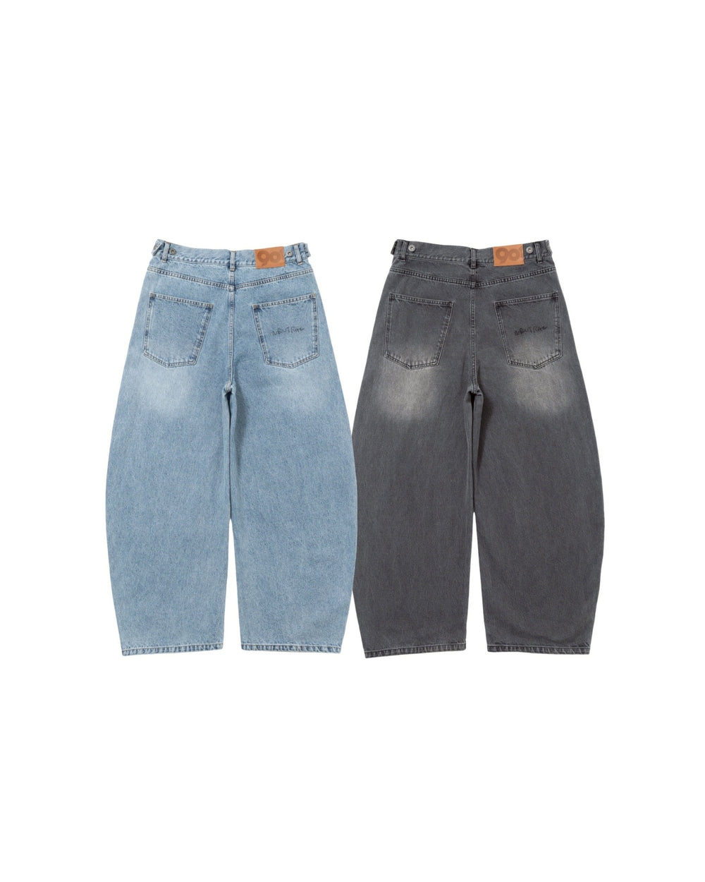 tomine Print Denim Pants – YZ