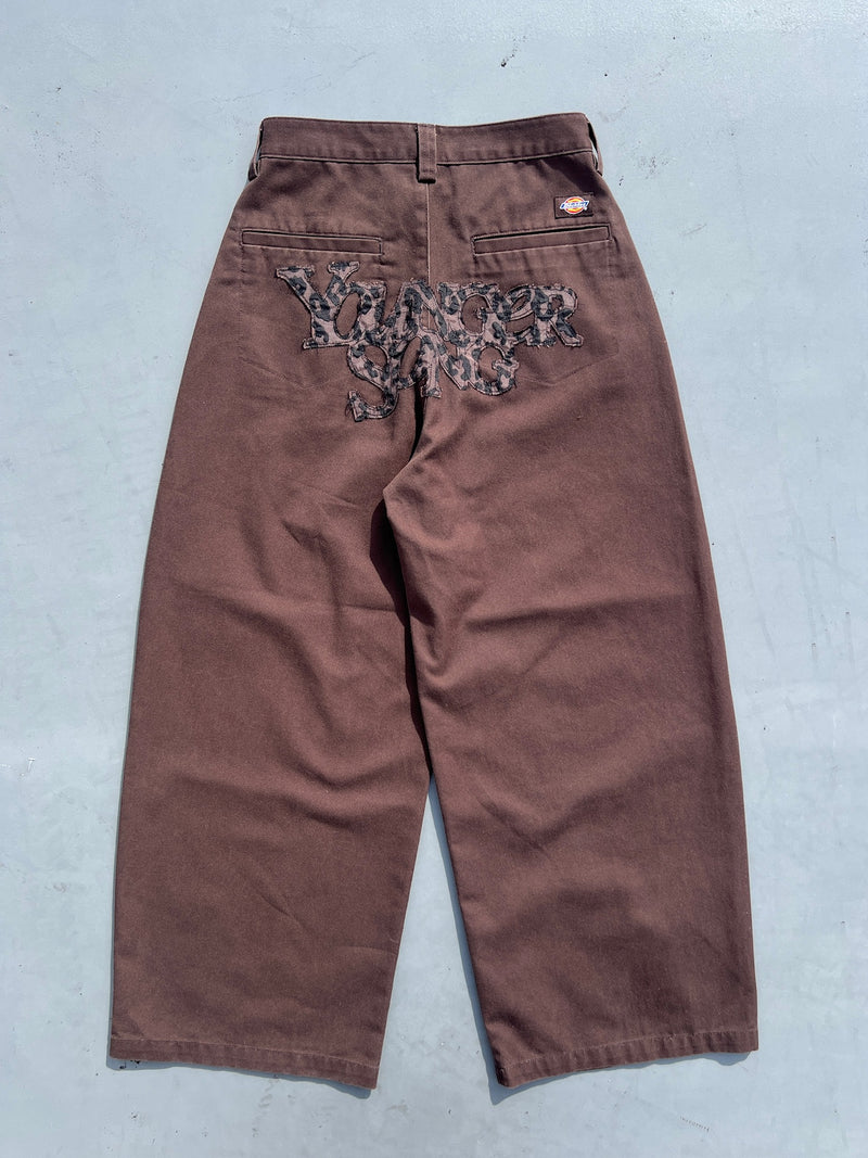 Dickies × younger song patchwork balloon pants