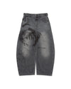 ×tomine Print Denim Pants