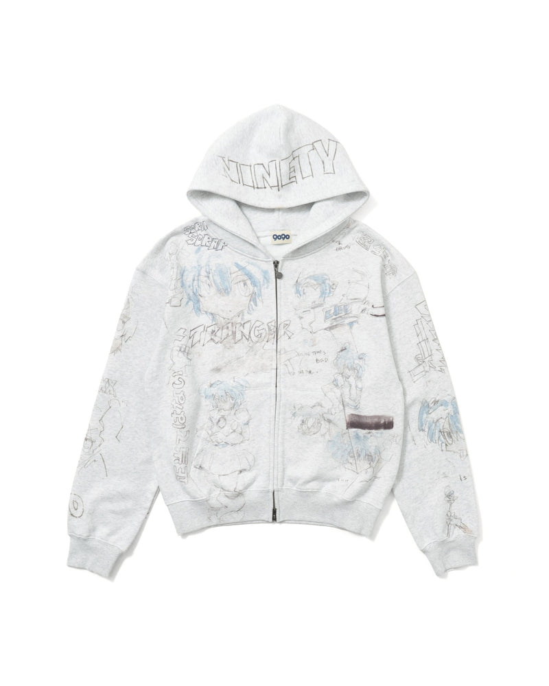 新品9090コラボtwins twin puppiesZip Hoodie完売品 tomine Zip Hoodie – YZ