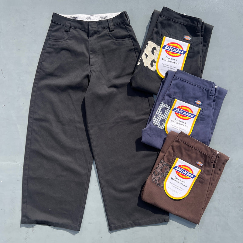 Dickies × younger song patchwork balloon pants