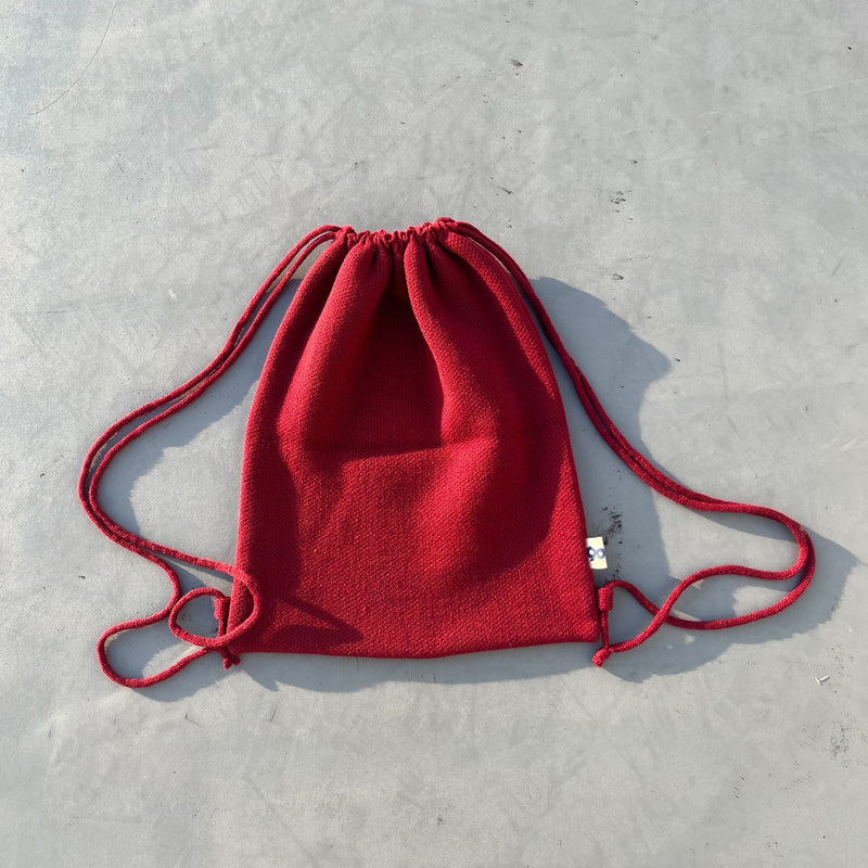 Heisei Logo Knit Knapsack