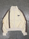 universal logo multi line thermal track jacket 