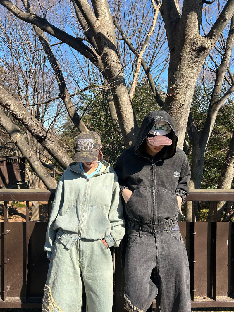 9090 × umbro Denim Zip Hoodie – YZ 9090 × umbro Denim Zip Hoodie – YZ