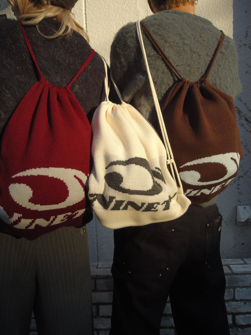 Heisei Logo Knit Knapsack