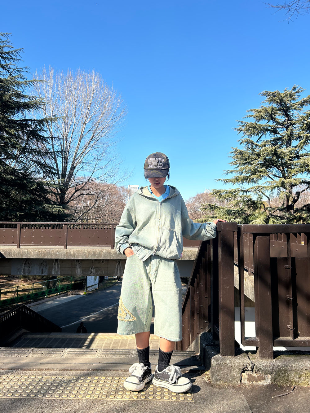 9090 × umbro Denim Zip Hoodie – YZ 9090 × umbro Denim Zip Hoodie – YZ