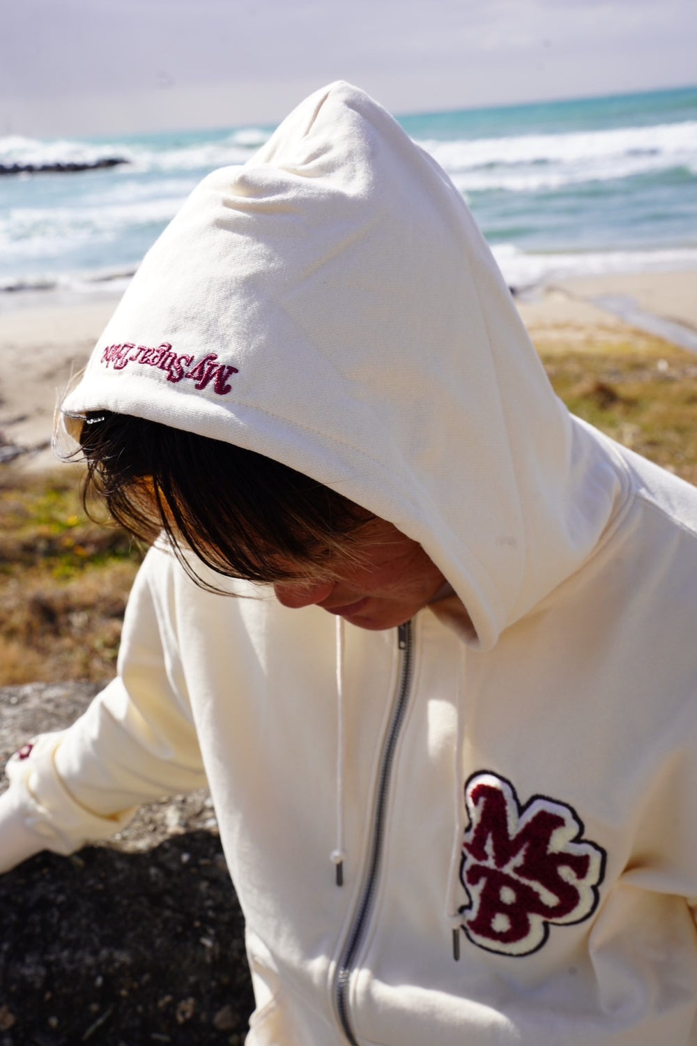 Wappen zip hoodie – YZ