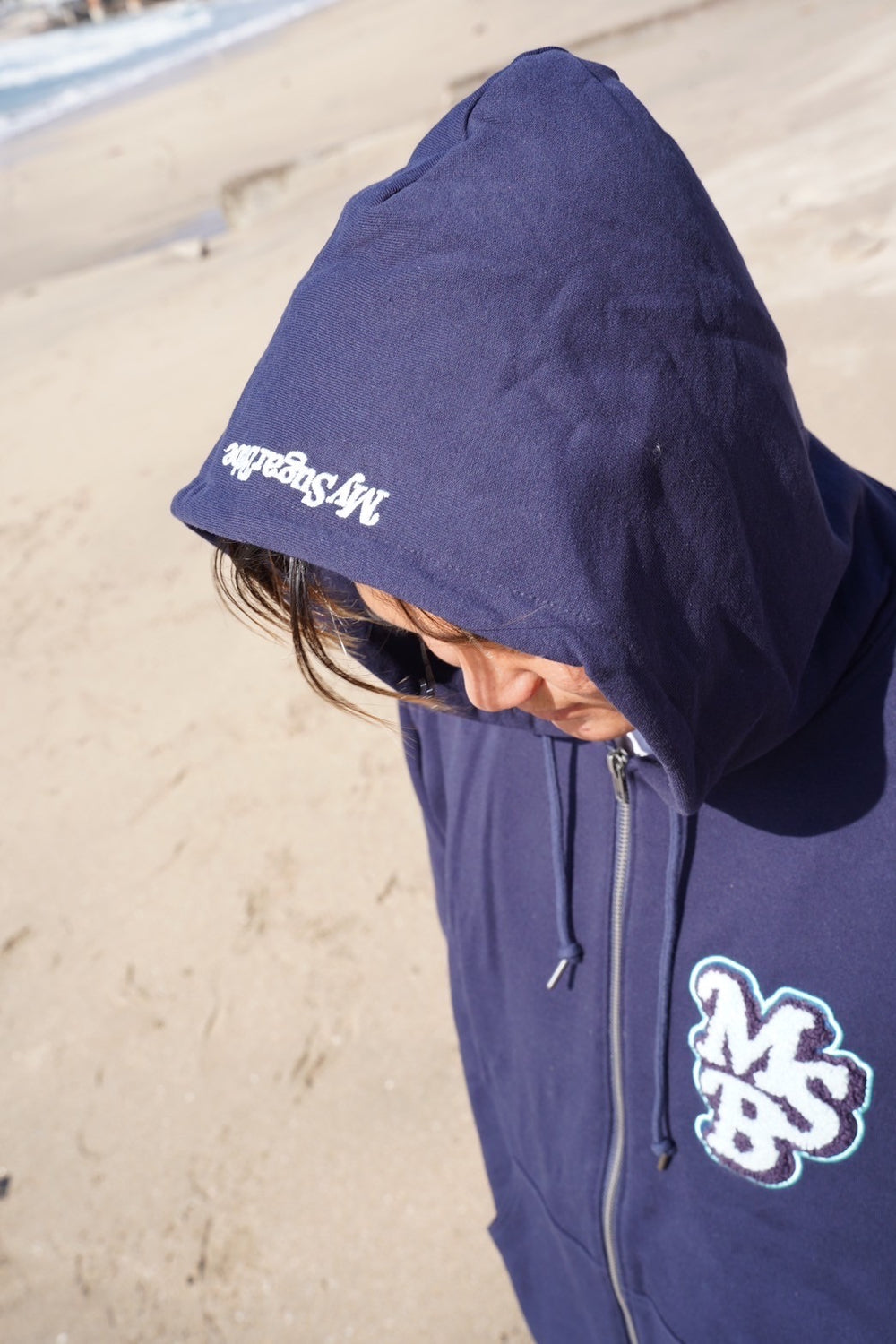 Wappen zip hoodie – YZ