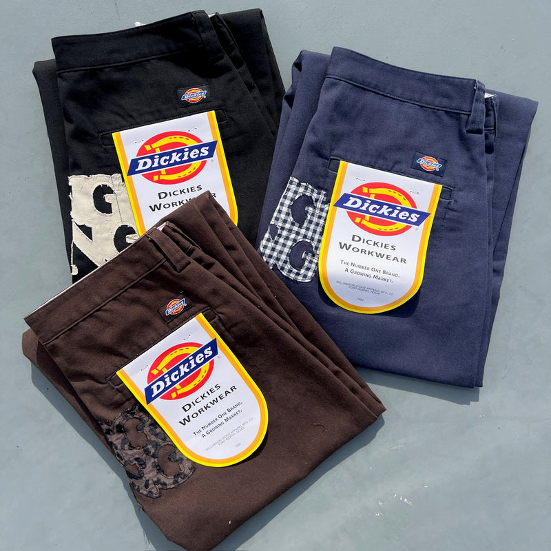 Dickies × younger song patchwork balloon pants