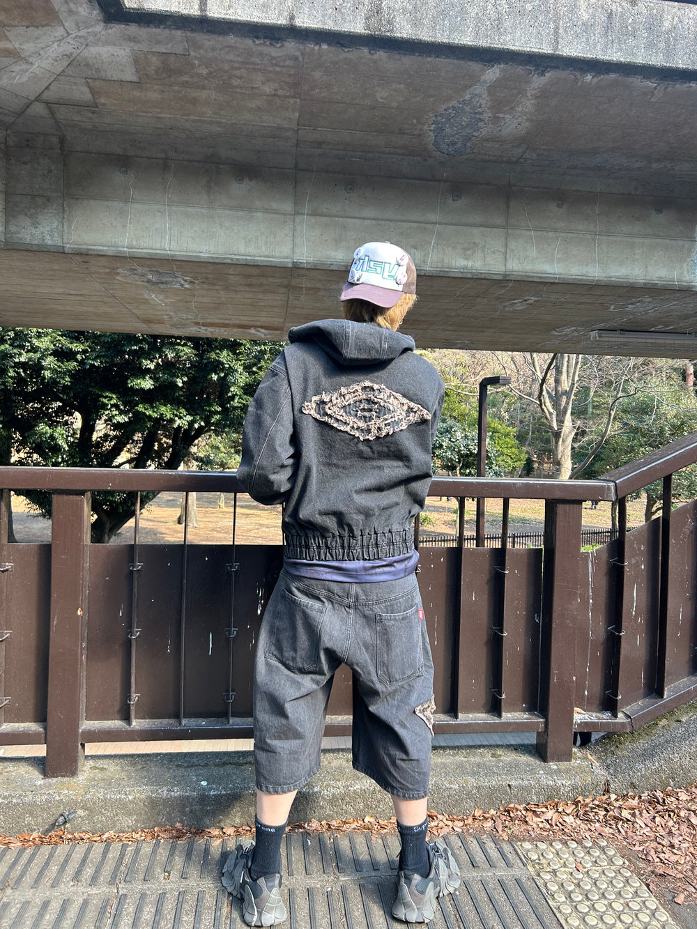 9090 × umbro Denim Zip Hoodie – YZ 9090 × umbro Denim Zip Hoodie – YZ