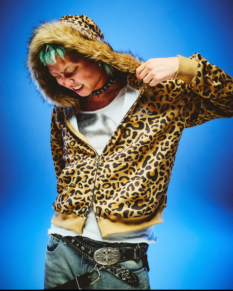 Thermal Assort Fur Zip Hoodie 