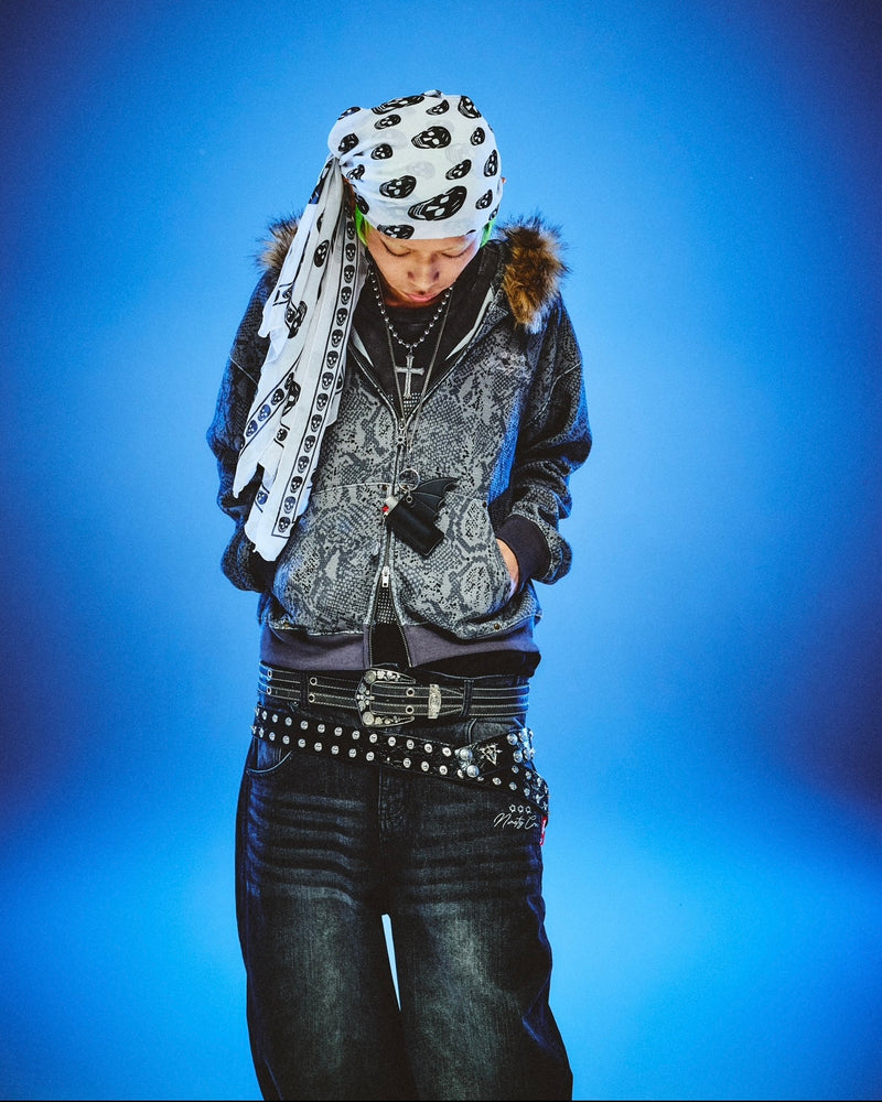 Thermal Assort Fur Zip Hoodie 