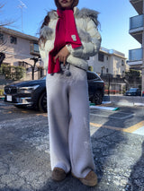 Ninety Girl Logo 針織褲 