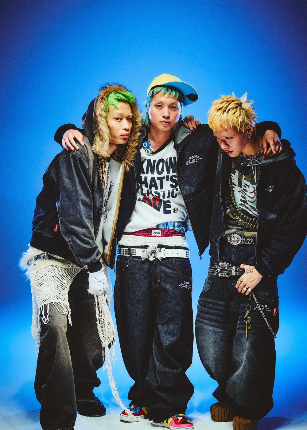 9090 Bullet Logo Denim Short Jacket ＆パンツ Bullet Logo Denim Short Jacket – YZ