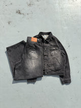 Bullet Logo Denim Short Jacket 