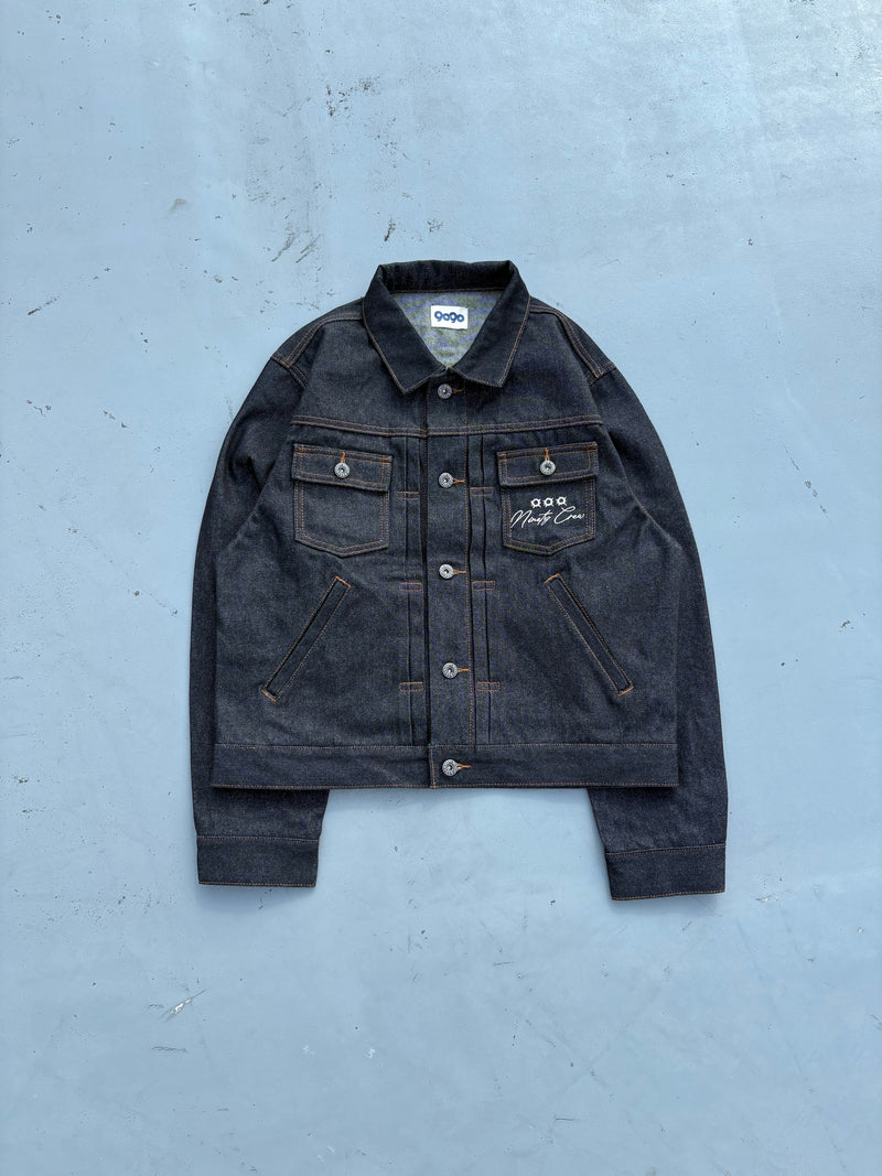 Bullet Logo Denim Short Jacket 