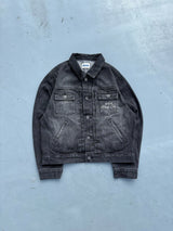 Bullet Logo Denim Short Jacket 