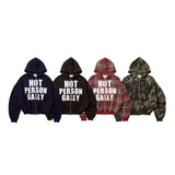 iconic logo print hoodie 