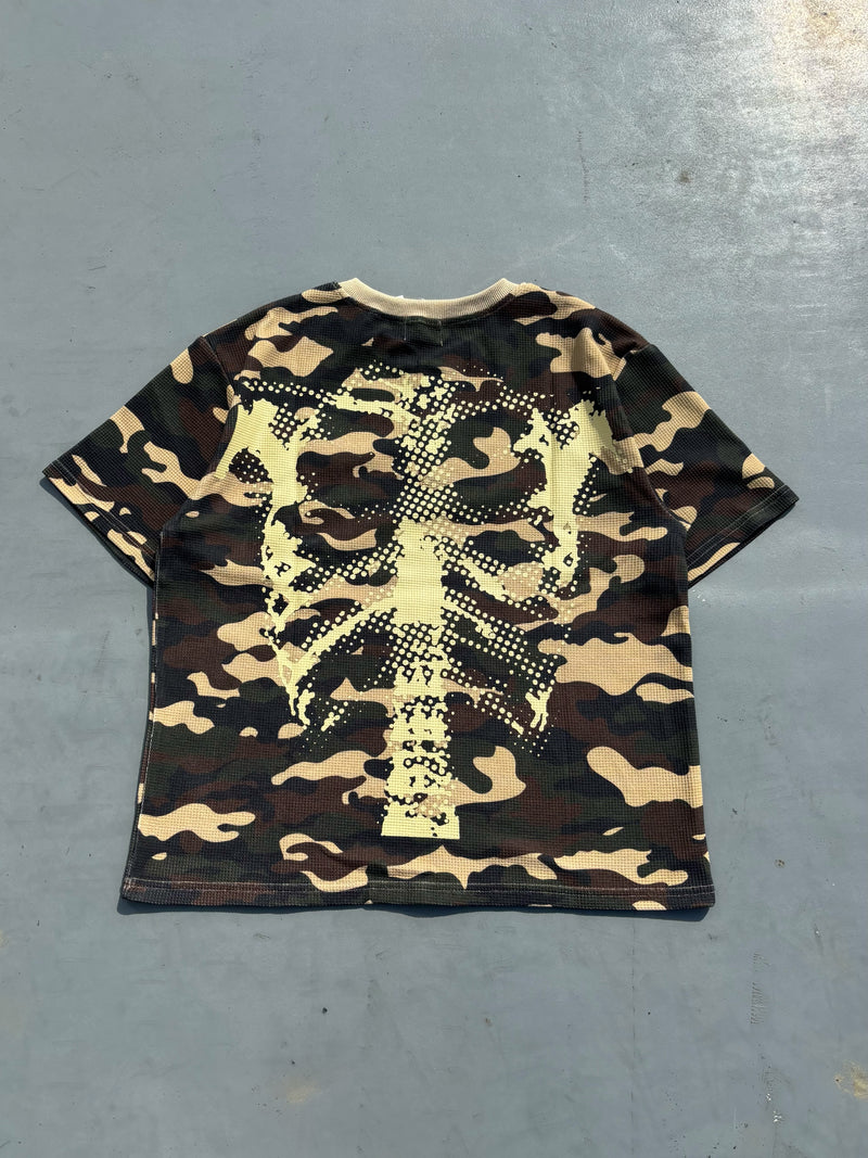 ドットボーンサーマルヘンリーネックTシャツ – YZ