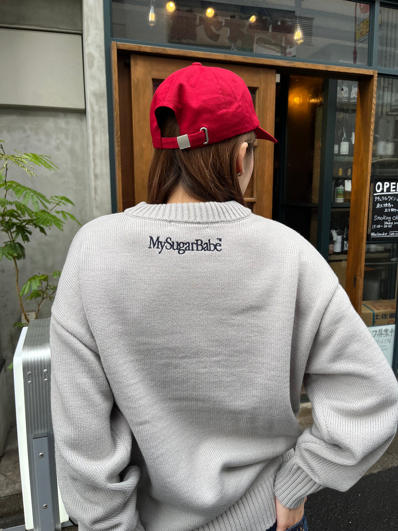 spray logo knit（発送予定：2024月11月上旬〜）