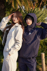 Nylon mountain parka