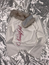 크로스 퍼 오프숄더 티 