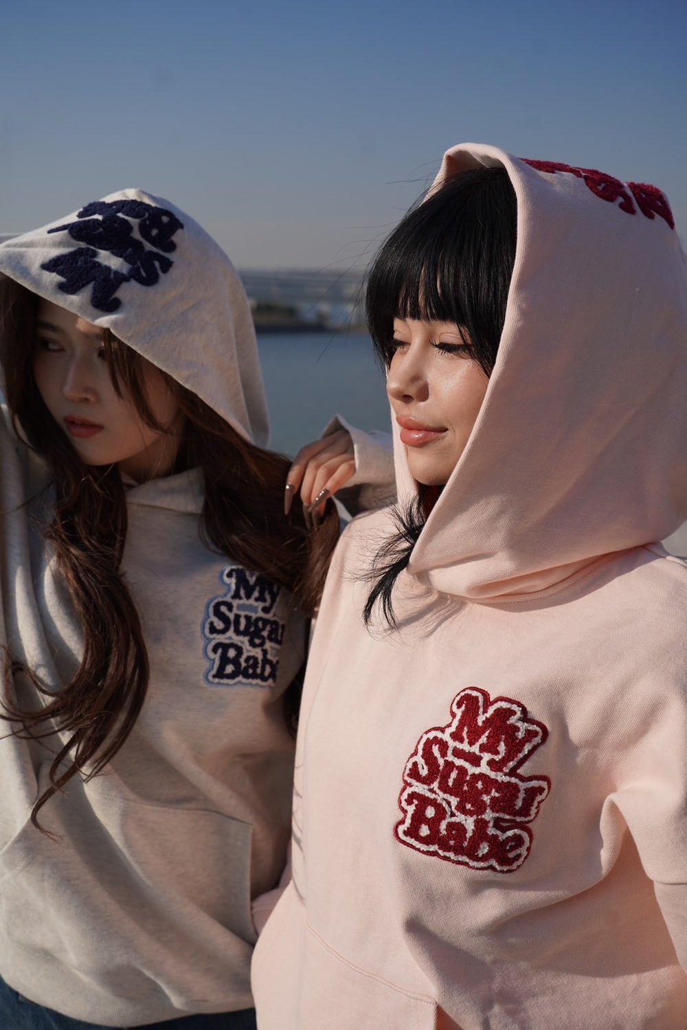 three line logo hoodie – YZ
