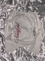 크로스 퍼 오프숄더 티 