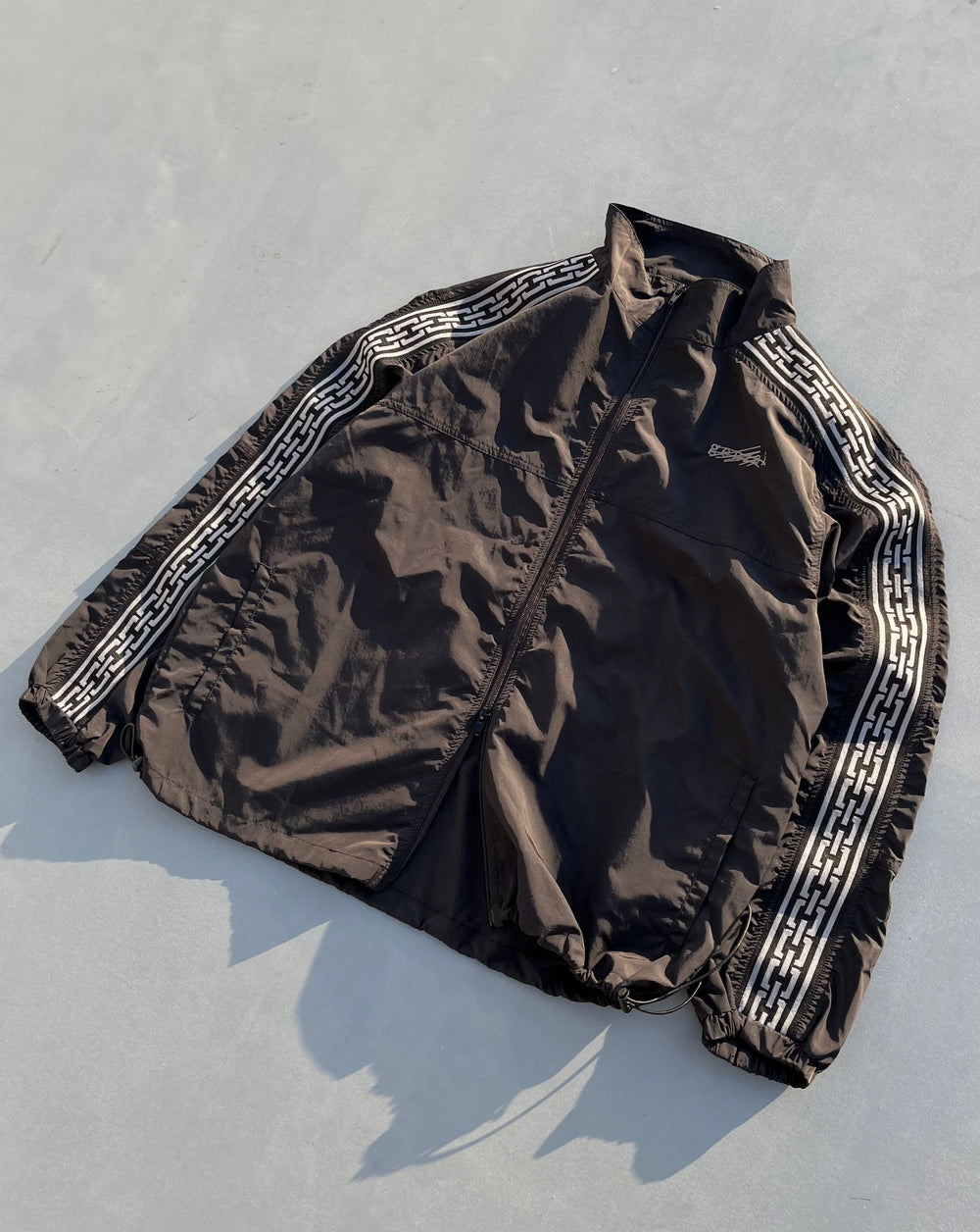 everyone nylon silk track jacket mセットアップ everyone nylon silk track jacket mセットアップ