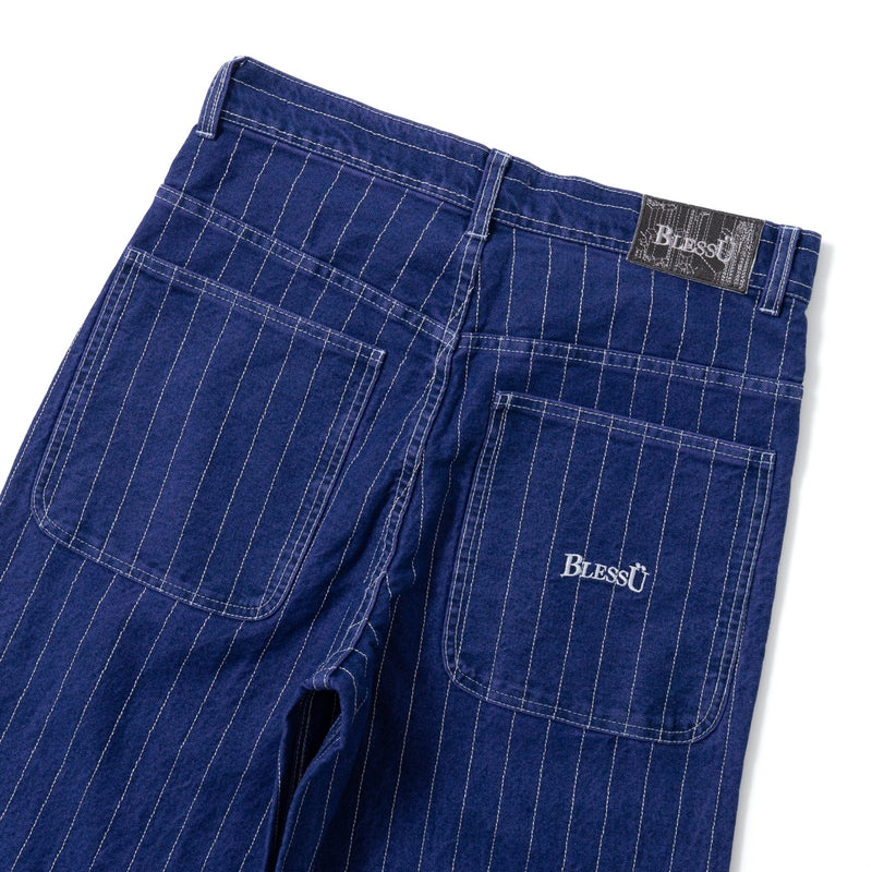 BU stripe denim