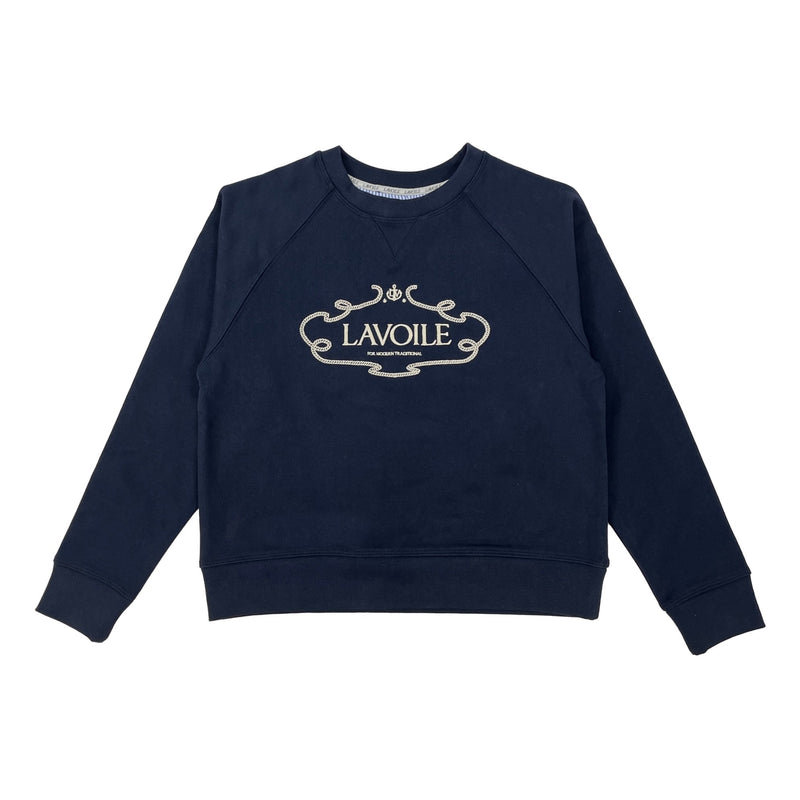 Lavoile center logo sweat