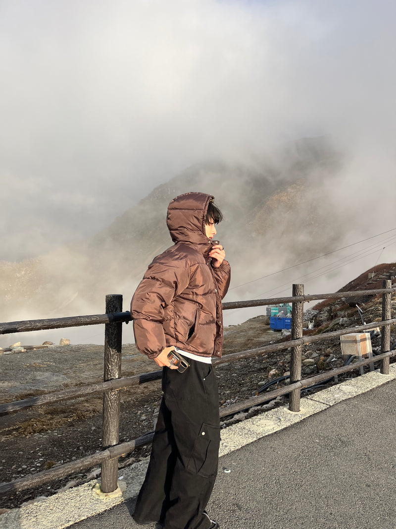 Reversible puffer jacket