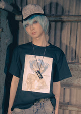 ×tomine Black Tee