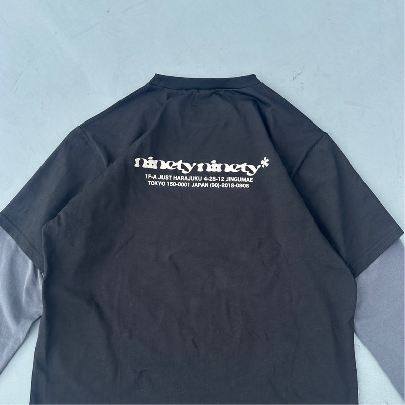 Ameba徽標docking l/s Tee