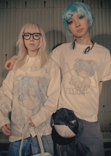 ×tomine 白色T恤 