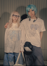 ×tomine 白色T恤 