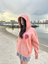 Wappen powder zip hoodie