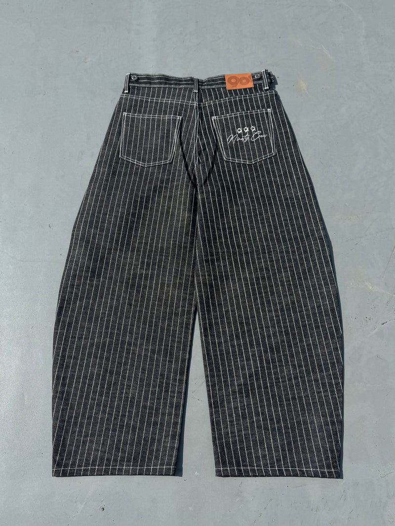 Bullet Logo Denim Buggy Pants – YZ