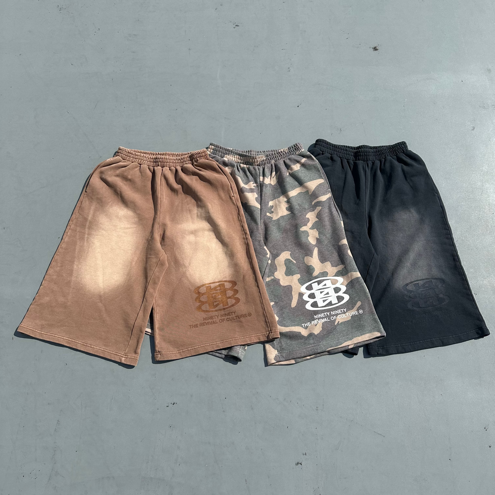 9090 OG Logo Vintage Shorts M グリーンカモ 9090 OFFICIAL ONLINE 9090 OG Logo Vintage Shorts M グリーンカモ 9090 OFFICIAL ONLINE