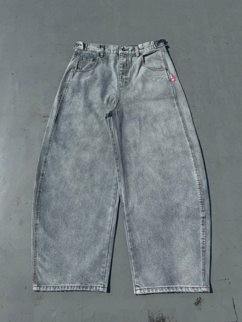 Bullet Logo Denim Buggy Pants – YZ
