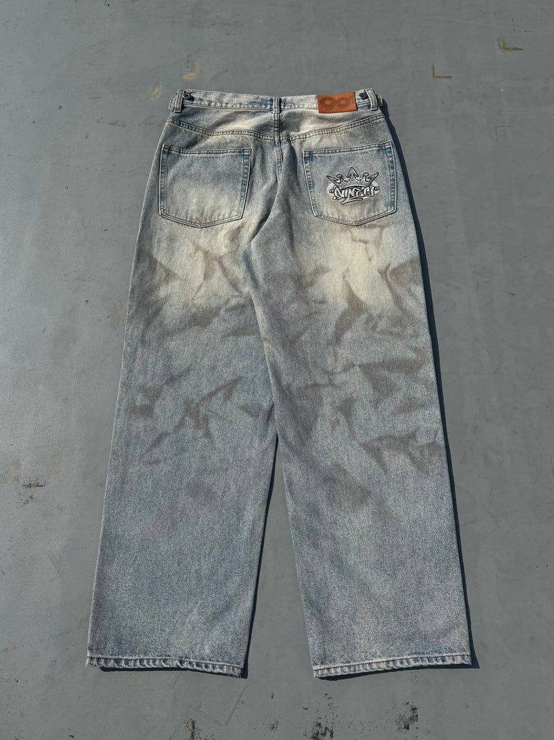 King Logo Vintage Tapered Pants – YZ
