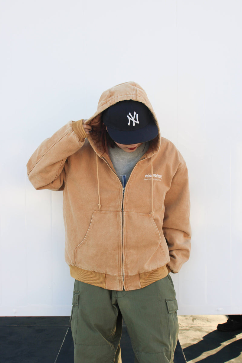 Vintage like duck hooded jacket – YZ