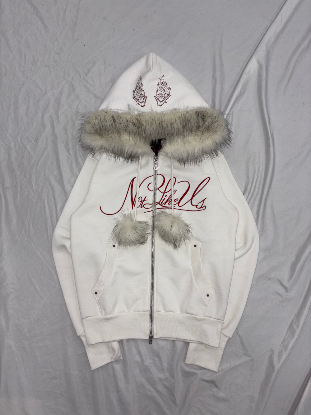 Y2k Fur Zip Hoodie – YZ