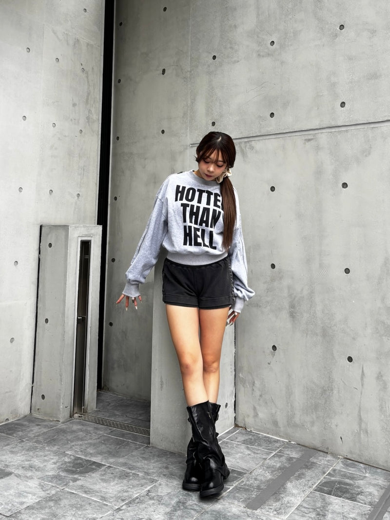 shoulder zip pullover