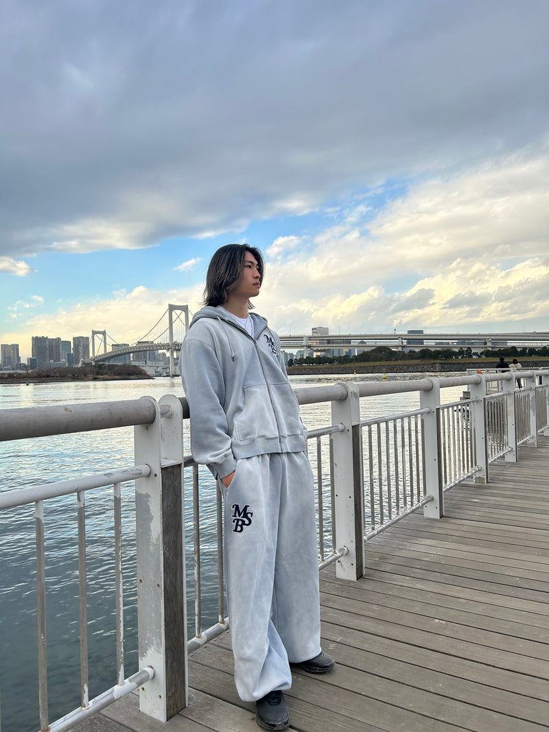 Wappen powder zip hoodie