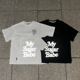 Reflector print T shirt