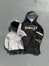 yung logo double waist sweat pants 