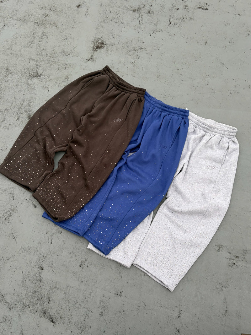 rhinestone sweat pants