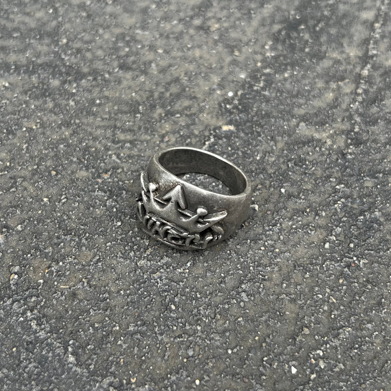 King Logo Vintage Ring – YZ King Logo Vintage Ring – YZ